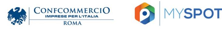 Logo Confcommercio, Logo Myspot 